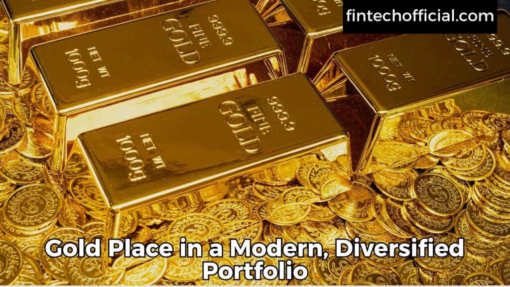 Gold Place in a Modern, Diversified Portfolio